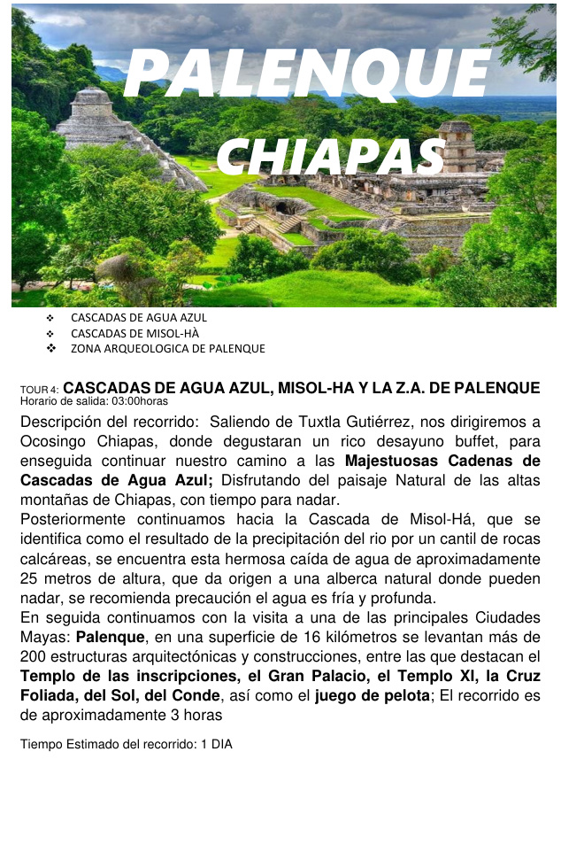 Palenque Chiapas